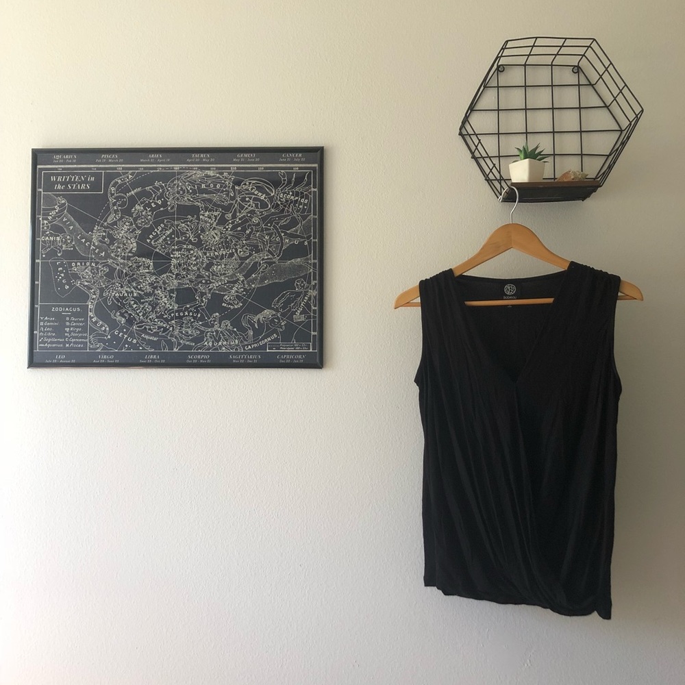 Black business casual tank